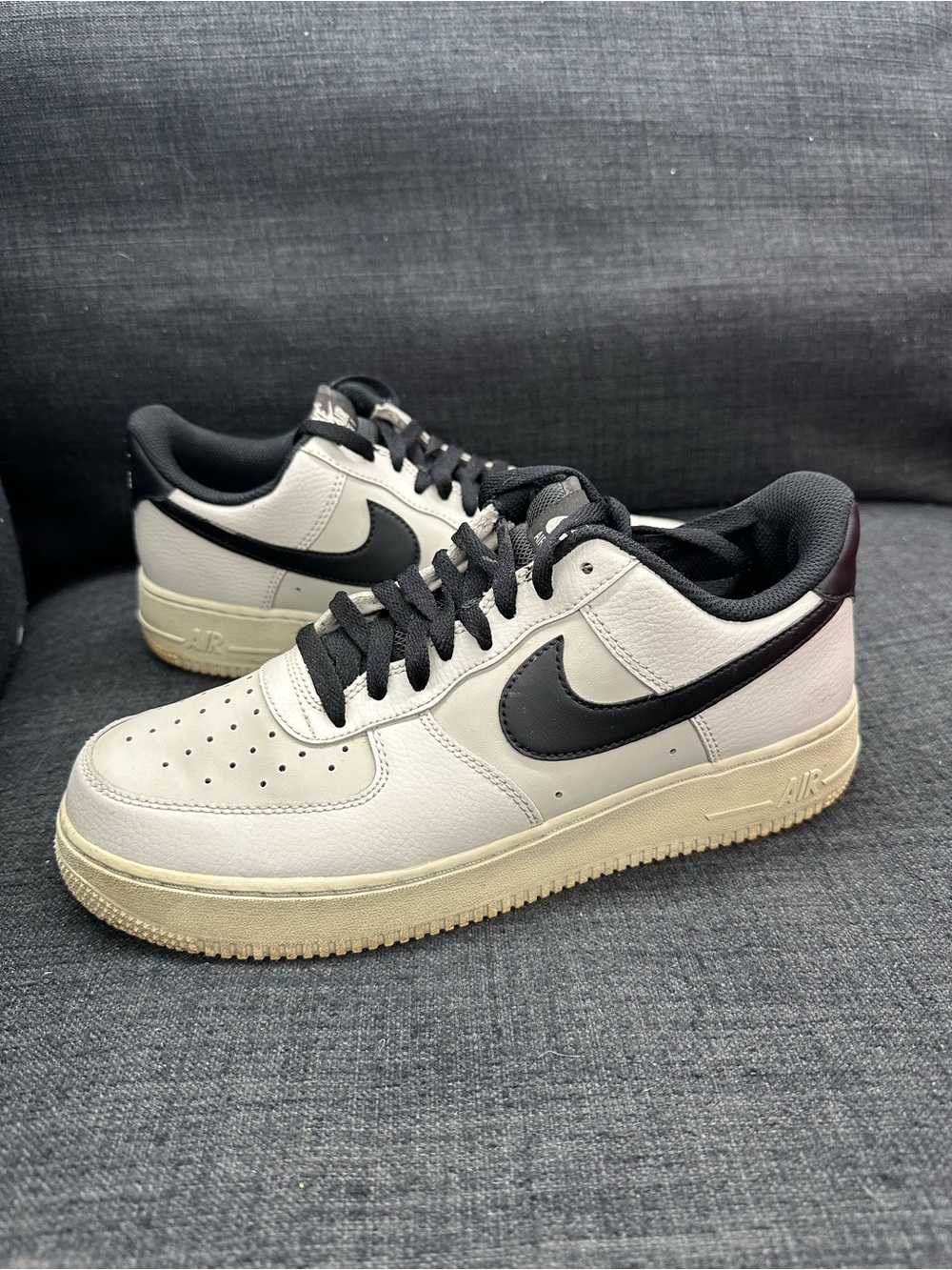 Nike Air Force one pale grey men’s size 10 315122-069